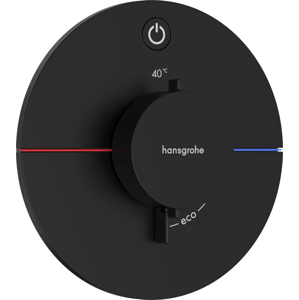 Sprchová batéria Hansgrohe ShowerSelect Comfort S bez podomietkového telesa matná čierna 15553670