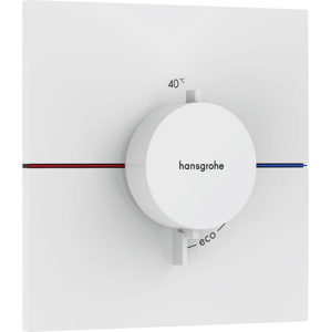 Sprchová batéria Hansgrohe ShowerSelect Comfort E bez podomietkového telesa matná biela 15574700