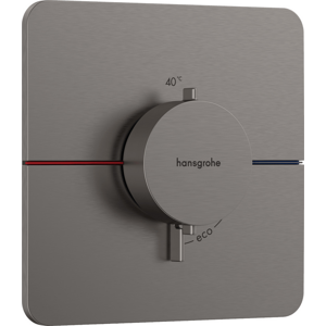 Sprchová batéria Hansgrohe ShowerSelect Comfort Q bez podomietkového telesa kartáčovaný čierny chróm 15588340