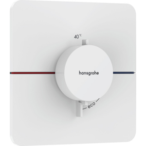 Sprchová batéria Hansgrohe ShowerSelect Comfort Q bez podomietkového telesa matná biela 15588700