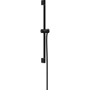 Sprchová tyč Hansgrohe Unica na stenu s držiakom sprchy a sprchovou hadicou matná čierna 24400670