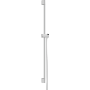 Sprchová tyč Hansgrohe Unica na stenu s držiakom sprchy a sprchovou hadicou matná biela 24401700