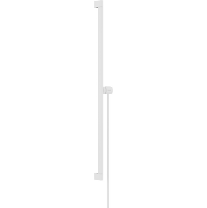 Sprchová tyč Hansgrohe Unica na stenu s držiakom sprchy a sprchovou hadicou matná biela 24403700
