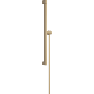 Sprchová tyč Hansgrohe Unica na stenu s držiakom sprchy a sprchovou hadicou kartáčovaný bronz 24404140