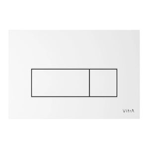Ovládacie tlačidlo VitrA Root Square plast biela 740-2300