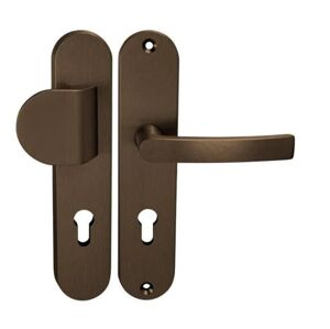Kľučka BETA bronz elox kľučka / madlo, rozstup 90mm, dvere 56mm BETABRONZMAKL90