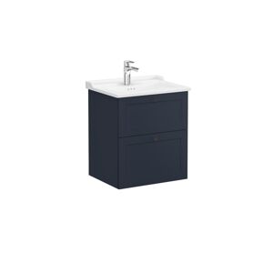 Kúpeľňová skrinka s umývadlom Vitra Root 60x67x46 cm modrá mat ROOTC60BINTC