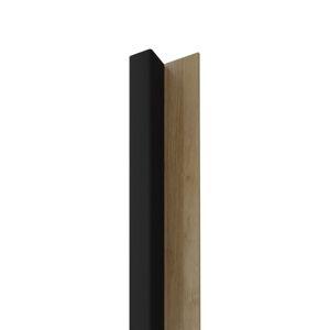 Obkladová lamela Fineza Spline Slim Black 5,8 x 265 cm mat SPLINEBO1S