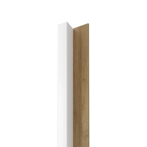 Obkladová lamela Fineza Spline Slim biela 5,8x265 cm mat SPLINEWO1S