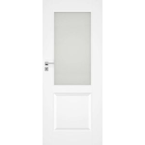 Interiérové dvere NATUREL Nestra11, 60 cm, biele, lak, pravé, WC, NESTRA1160P
