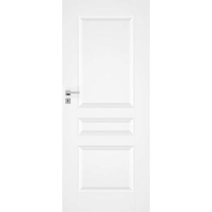 Interiérové dvere NATUREL Nestra5, 60 cm, biele, lak, ľavé, WC, NESTRA560L